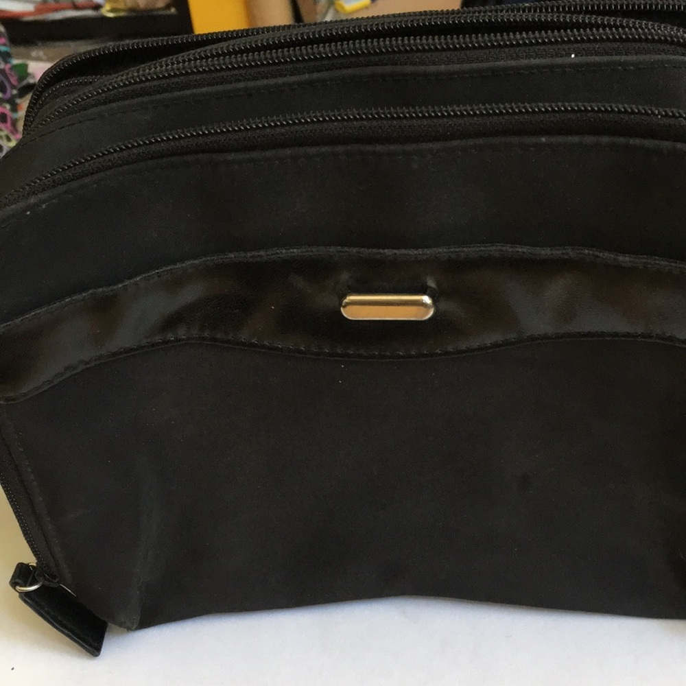 Nylon organizer style purse